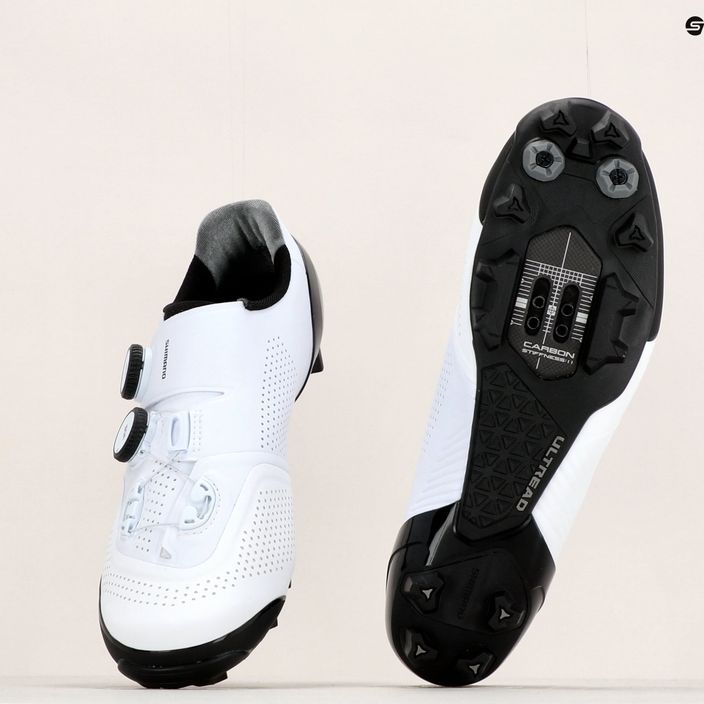 Shimano SH-XC902 ανδρικά MTB ποδηλατικά παπούτσια λευκό ESHXC902MCW01S43000 15