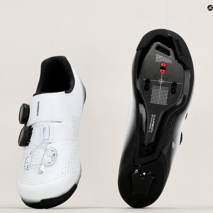 Shimano SH-RC702 γυναικεία ποδηλατικά παπούτσια λευκό ESHRC702WCW01W41000 17