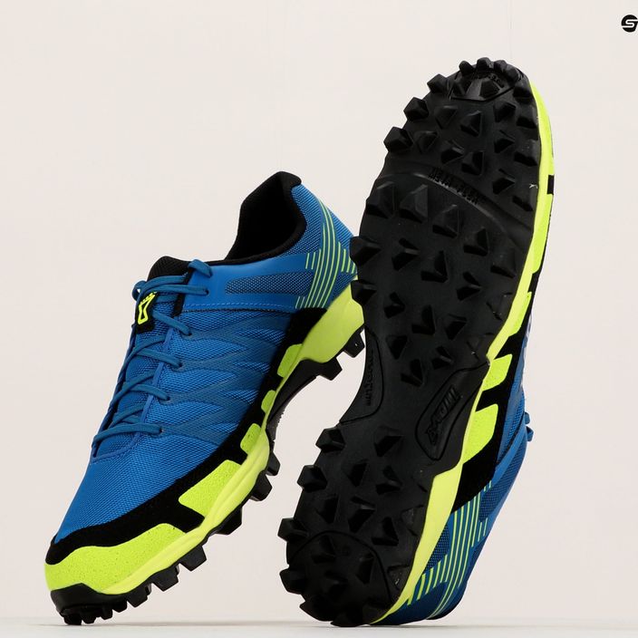 Ανδρικά παπούτσια για τρέξιμο Inov-8 Mudclaw 300 μπλε/κίτρινο 000770-BLYW 19
