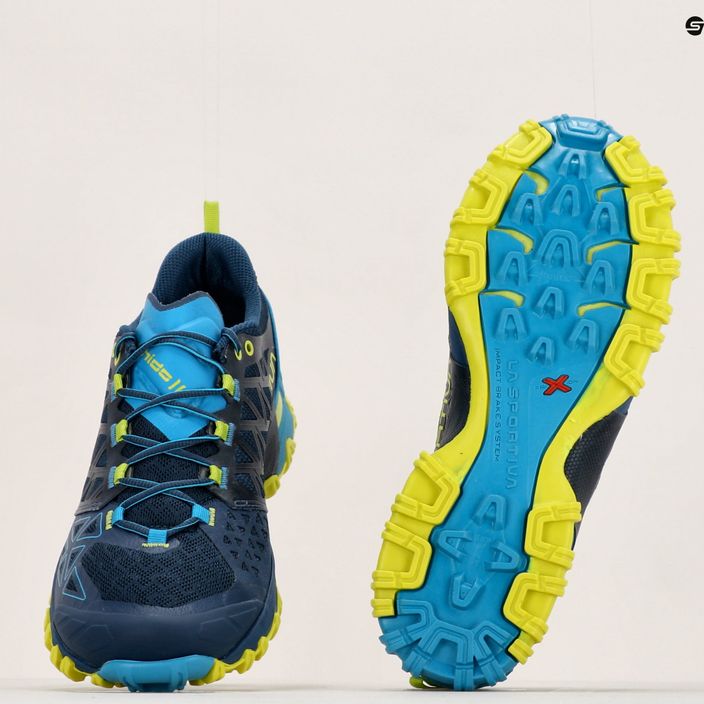 La Sportiva ανδρικό παπούτσι για τρέξιμο Bushido II μπλε/κίτρινο 36S618705 19