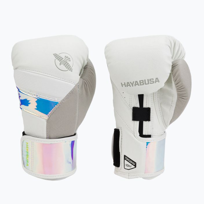 Hayabusa T3 γάντια πυγμαχίας λευκά T314G-WIR 3