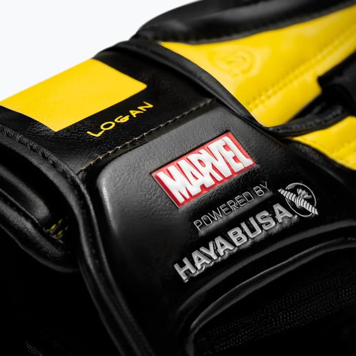 Hayabusa Marvel's Wolverine κίτρινα/μαύρα γάντια πυγμαχίας 2