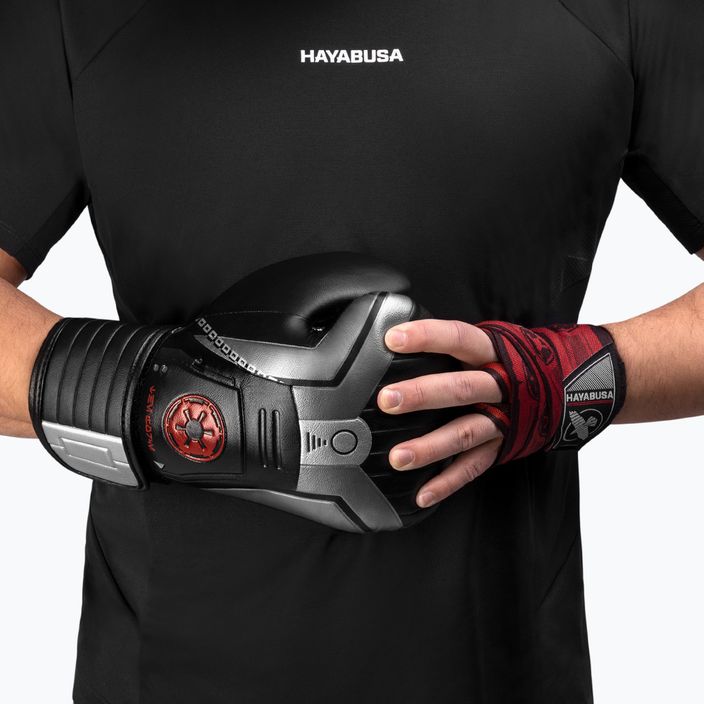 Hayabusa Star Wars Sith μαύρα/κόκκινα γάντια 12
