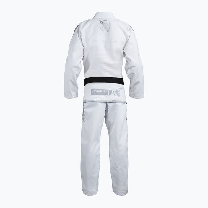 GI για Brazilian jiu-jitsu Hayabusa Lightweight λευκό 2