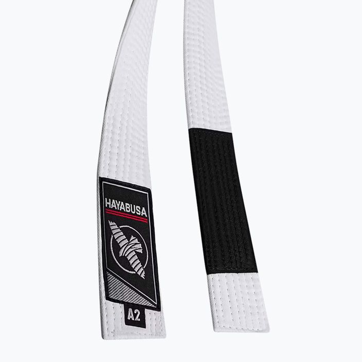 Ζώνη για βραζιλιάνικο Jiu-Jitsu Hayabusa Jiu Jitsu white