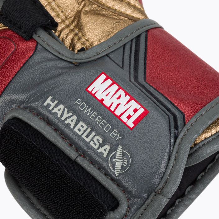Hayabusa Iron Men γάντια πυγμαχίας κόκκινα MBG-IM 6