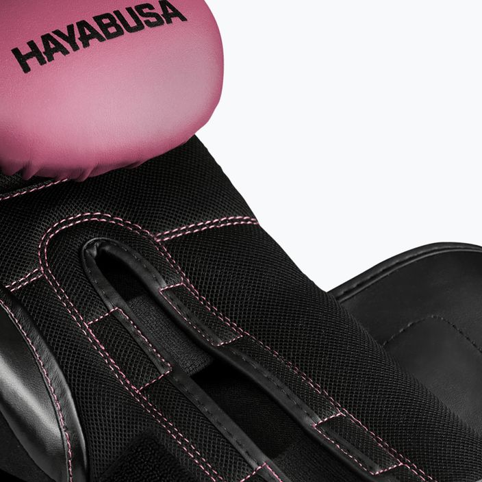 Hayabusa S4 ροζ/μαύρα γάντια πυγμαχίας S4BG 8