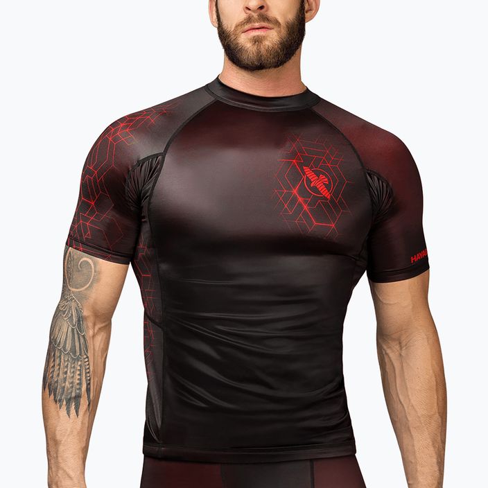 Ανδρικό Rashguard Hayabusa Geo Rashguard Shortsleeve red