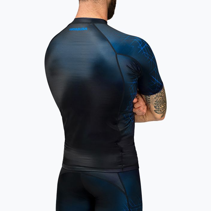 Ανδρικό Rashguard Hayabusa Geo Rashguard Shortsleeve blue 2