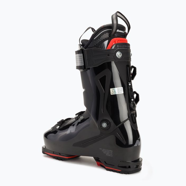Ανδρικές μπότες σκι Nordica Speedmachine 3 130 GW μαύρο/ανθρακί/κόκκινο 2