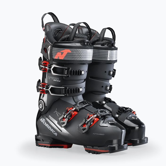 Ανδρικές μπότες σκι Nordica Speedmachine 3 130 GW μαύρο/ανθρακί/κόκκινο 6