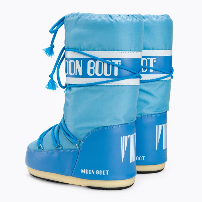 Moon Boot γυναικείες μπότες χιονιού Icon Nylon alaskan blue 3