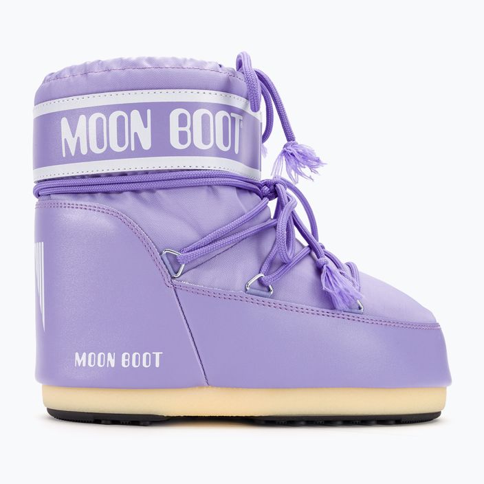 Γυναικείες μπότες χιονιού Moon Boot Icon Low Nylon λιλά μπότες χιονιού 2