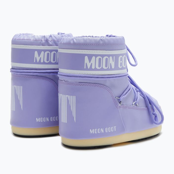 Γυναικείες μπότες χιονιού Moon Boot Icon Low Nylon λιλά μπότες χιονιού 8