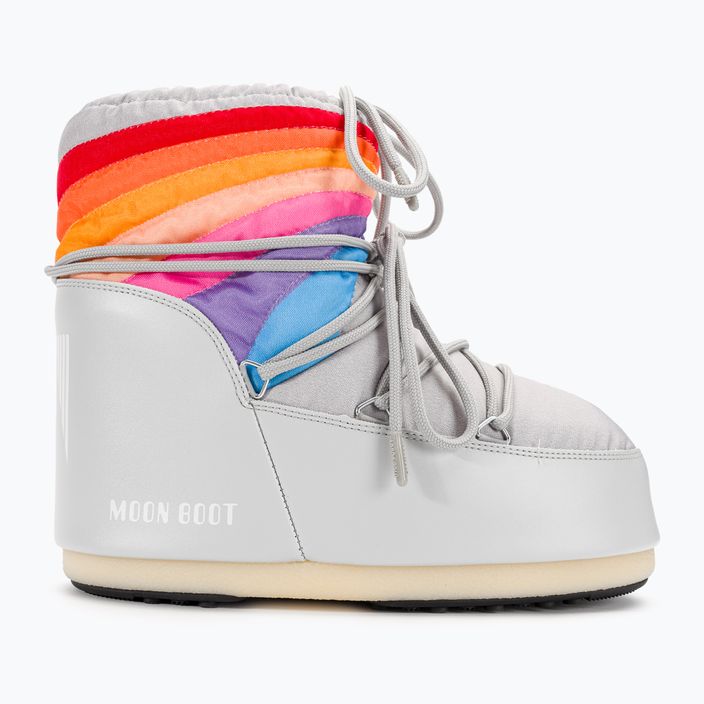 Γυναικεία Moon Boot Icon Low Rainbow γκρι παγετώνας μπότες χιονιού 2