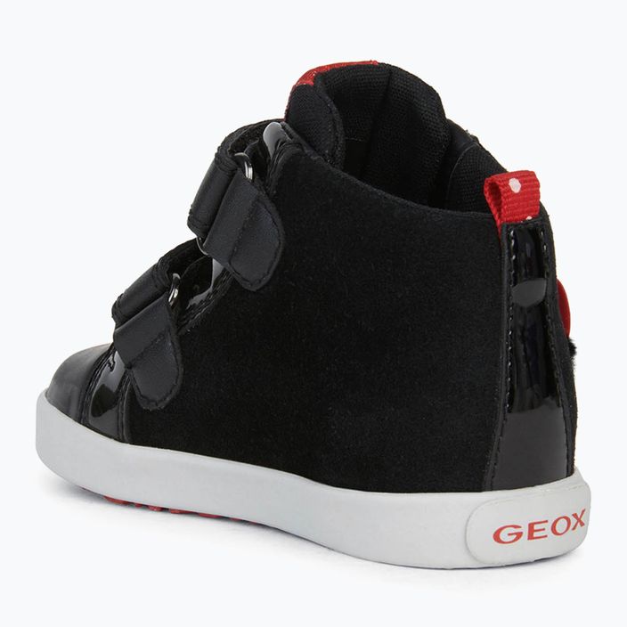 Geox Kilwi παιδικά παπούτσια μαύρο/κόκκινο 9