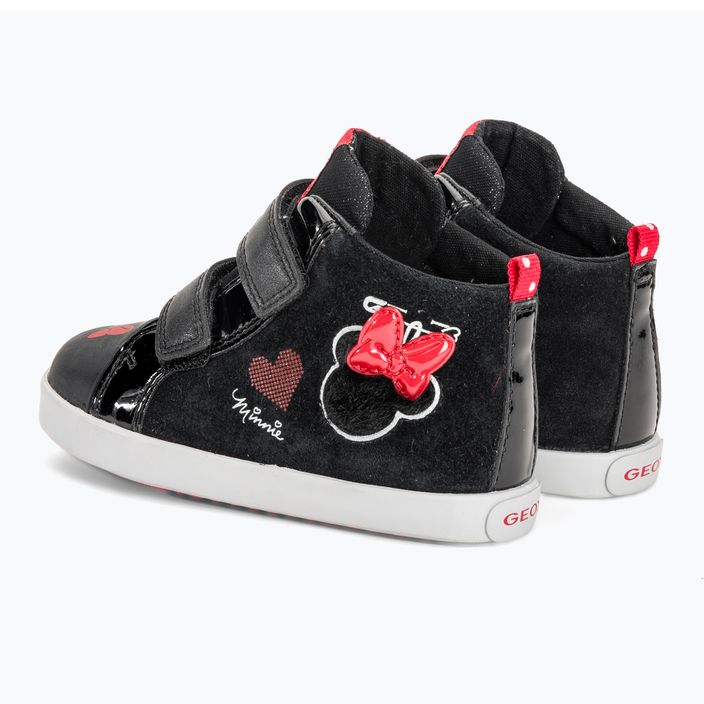 Geox Kilwi παιδικά παπούτσια μαύρο/κόκκινο 3