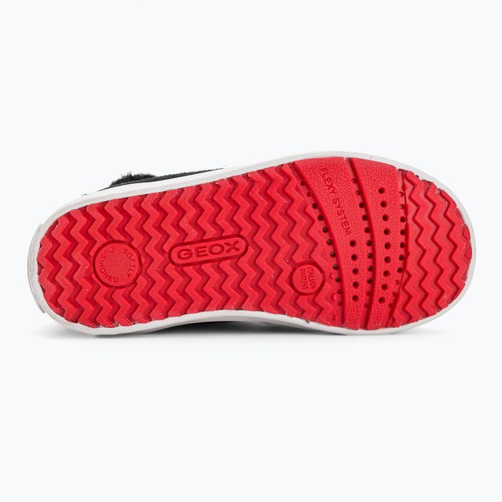 Geox Kilwi παιδικά παπούτσια μαύρο/κόκκινο 5