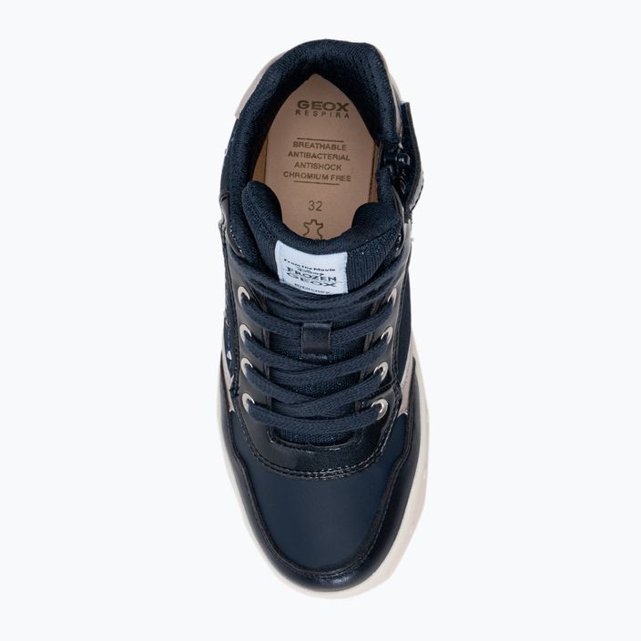 Geox Skylin dark navy/platinum junior παπούτσια 6