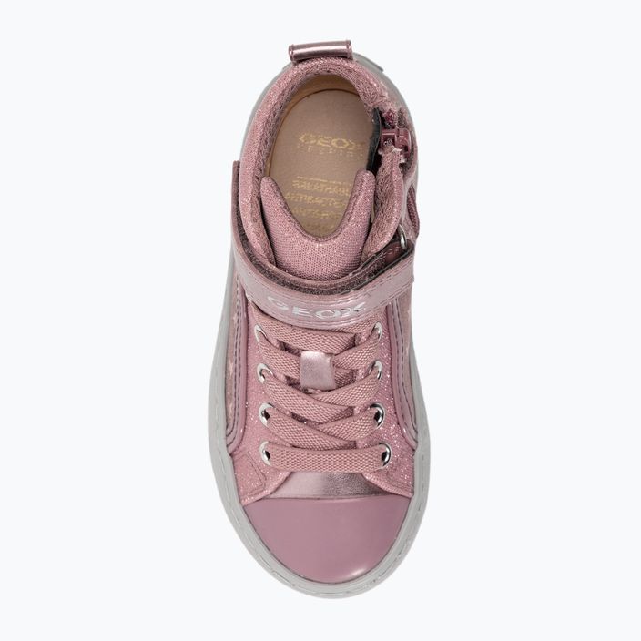 Geox Kalispera σκούρο ροζ παιδικά παπούτσια 7