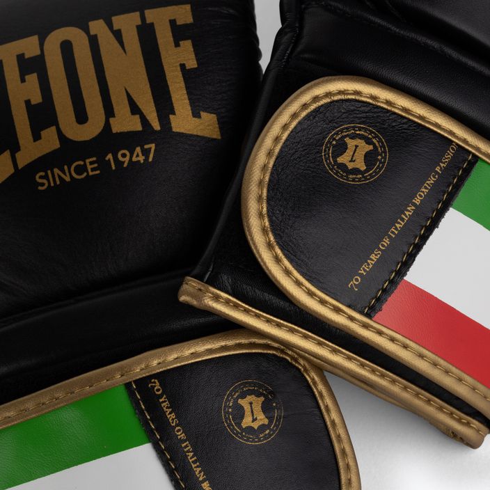 Γάντια πυγμαχίας LEONE 1947 Ιταλία μαύρο GS090 5
