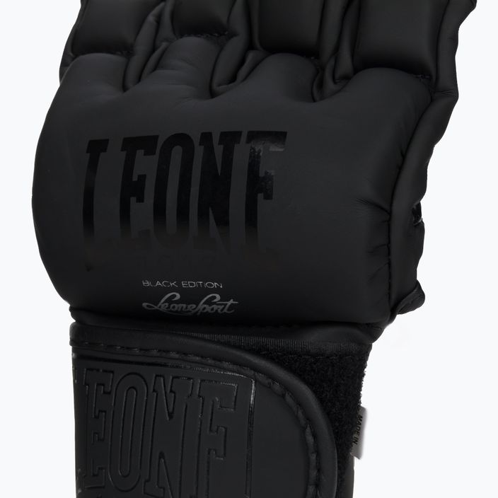 LEONE 1947 Μαύρη έκδοση γάντια MMA grappling μαύρα GP105 5