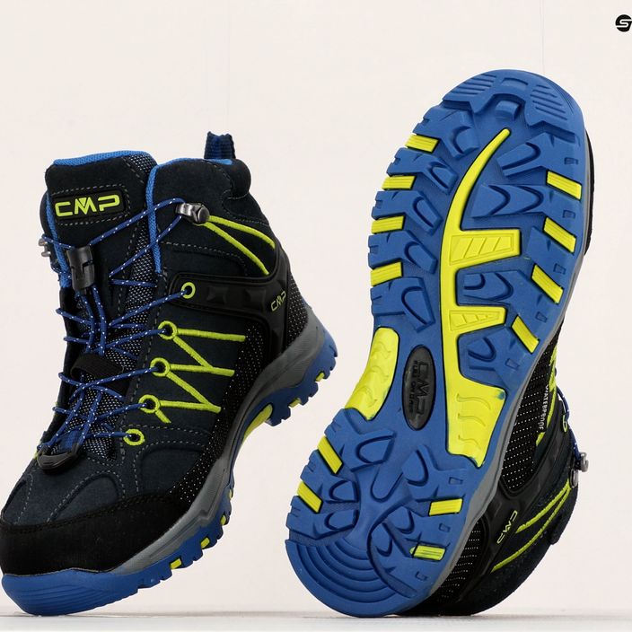 CMP παιδικές μπότες πεζοπορίας Rigel Mid Wp navy blue 3Q12944/38NL 12