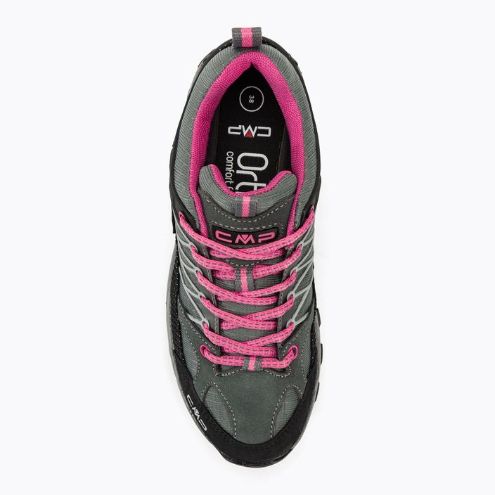 Γυναικείες μπότες πεζοπορίας CMP Rigel Low γκρι/fuxia/ice 5