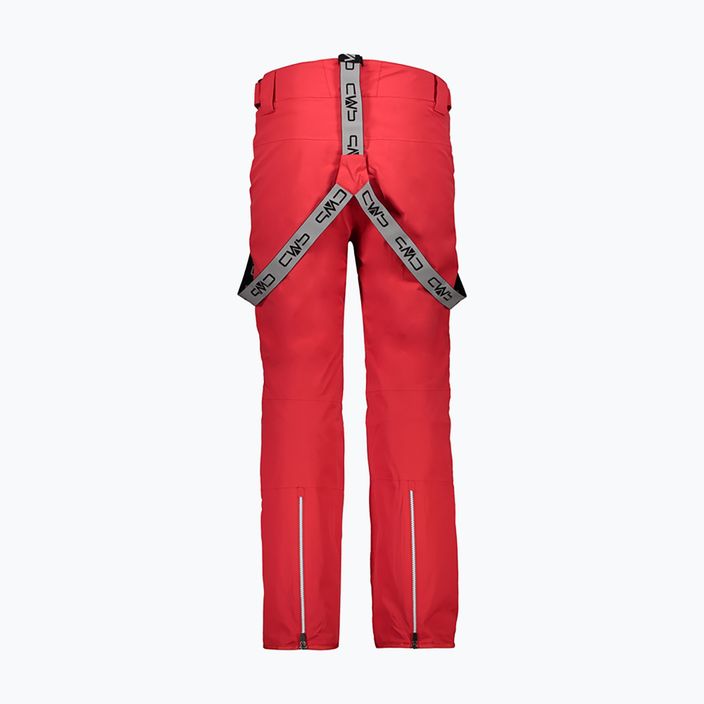 CMP ανδρικό παντελόνι σκι κόκκινο 3W04467/C580 8