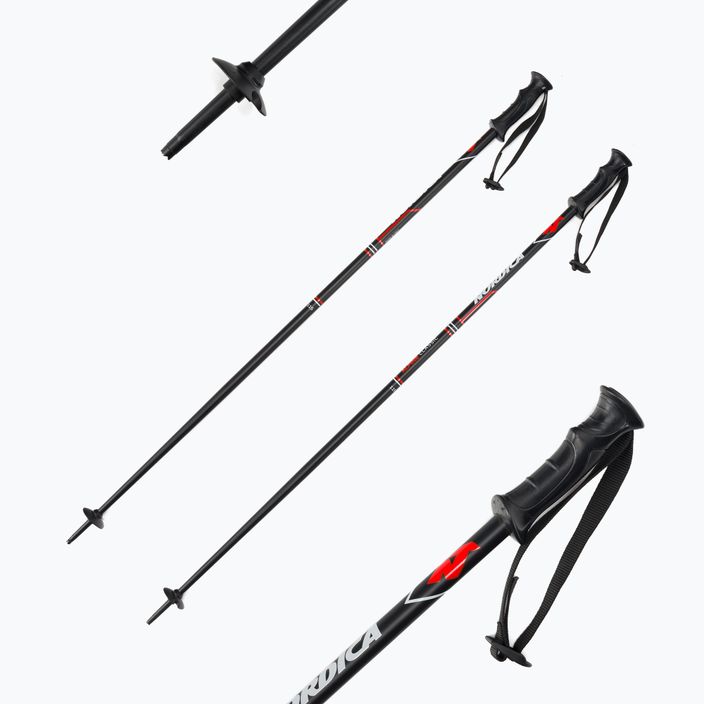 Nordica PRIMO UNI σκι στύλοι σκι μαύρο 0B081400001 5