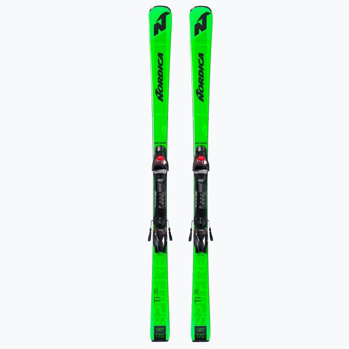 Nordica DOBERMANN SPITFIRE 70 TI FDT + TPX12 πράσινο σκι κατάβασης 0A0244NB001