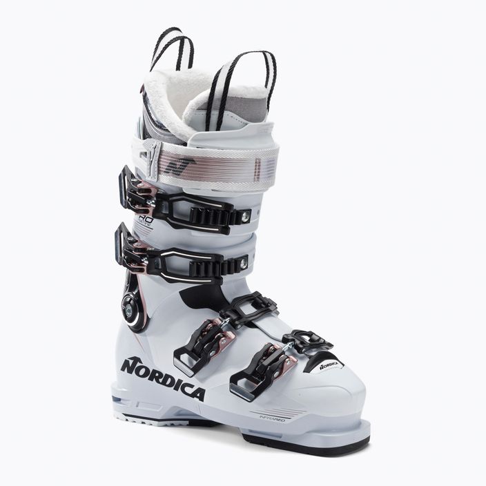 Γυναικείες μπότες σκι Nordica PRO MACHINE 105W λευκό 050F48015N6