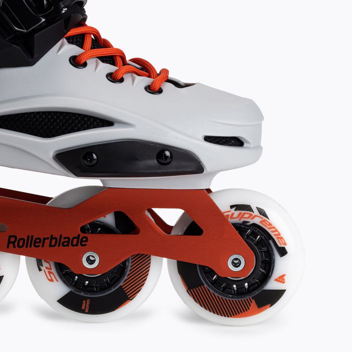 Rollerblade RB Pro X ανδρικά πατίνια γκρι-κόκκινο 07101600 U94 6