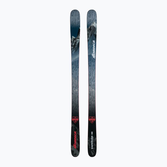 Nordica downhill σκι ENFORCER 88 FLAT μπλε-γκρι 0A131000001