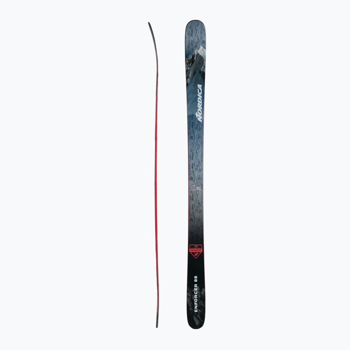 Nordica downhill σκι ENFORCER 88 FLAT μπλε-γκρι 0A131000001 3