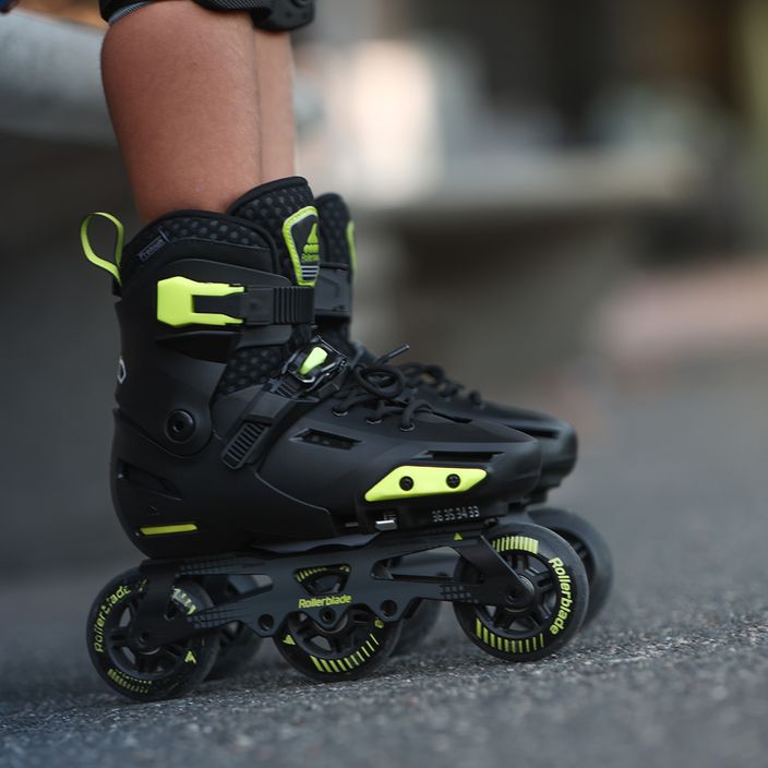 Rollerblade Apex 3WD παιδικά πατίνια μαύρα 07221400 1A1 8