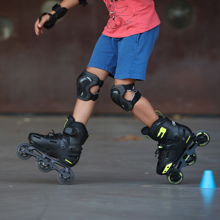 Rollerblade Apex 3WD παιδικά πατίνια μαύρα 07221400 1A1 11