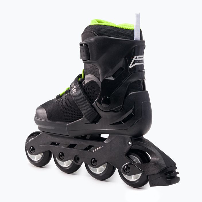 Rollerblade Microblade παιδικά πατίνια μαύρα/πράσινα 07221900 T83 2