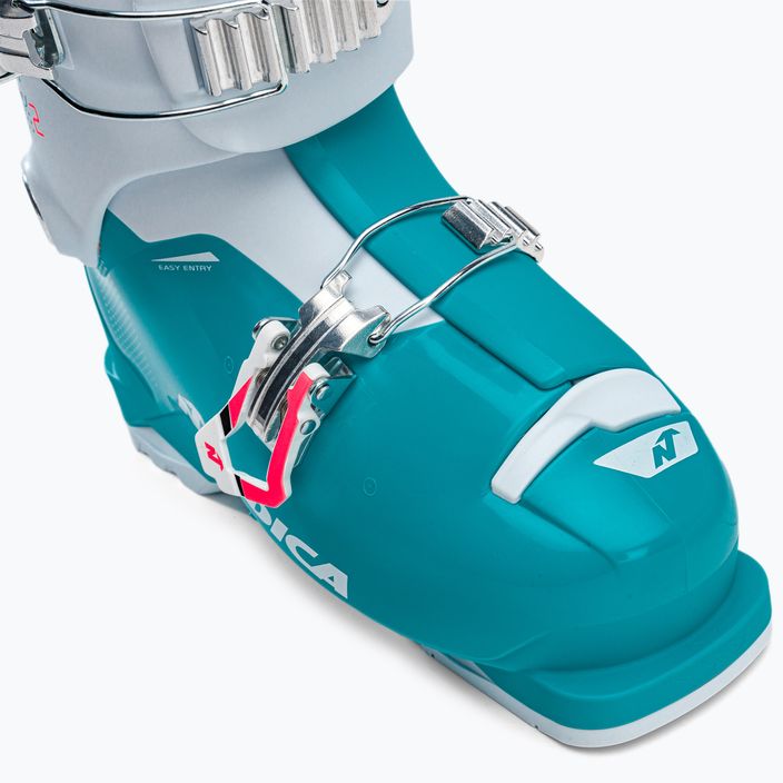 Nordica Speedmachine J2 παιδικές μπότες σκι μπλε και λευκό 7