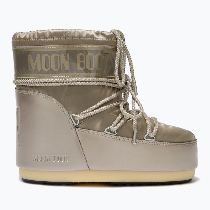 Γυναικείες μπότες χιονιού Moon Boot Icon Low Glance platinum μπότες χιονιού 7