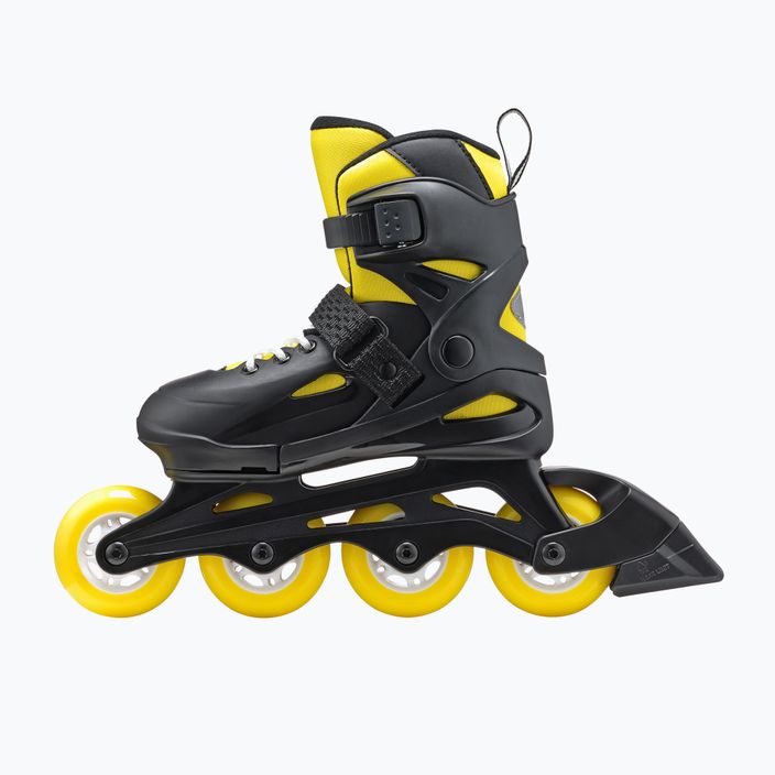 Rollerblade Fury παιδικά πατίνια μαύρα/κίτρινα 6