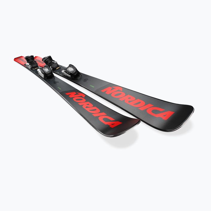 Παιδικά σκι Nordica Doberman Combi Pro S + J7.0 FDT μαύρο/κόκκινο 7