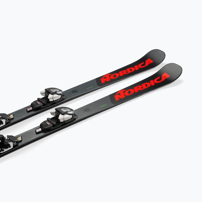 Παιδικά σκι Nordica Doberman Combi Pro S + J7.0 FDT μαύρο/κόκκινο 10