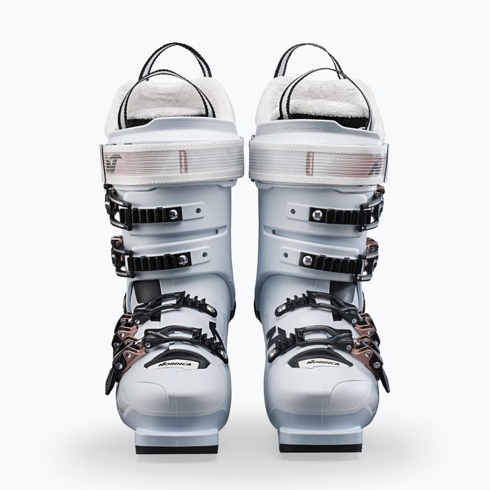 Γυναικείες μπότες σκι Nordica Pro Machine 105 W GW λευκό/μαύρο/ροζ 13