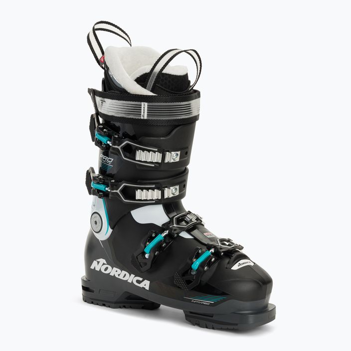 Γυναικείες μπότες σκι Nordica Pro Machine 85 W GW μαύρο/λευκό/πράσινο