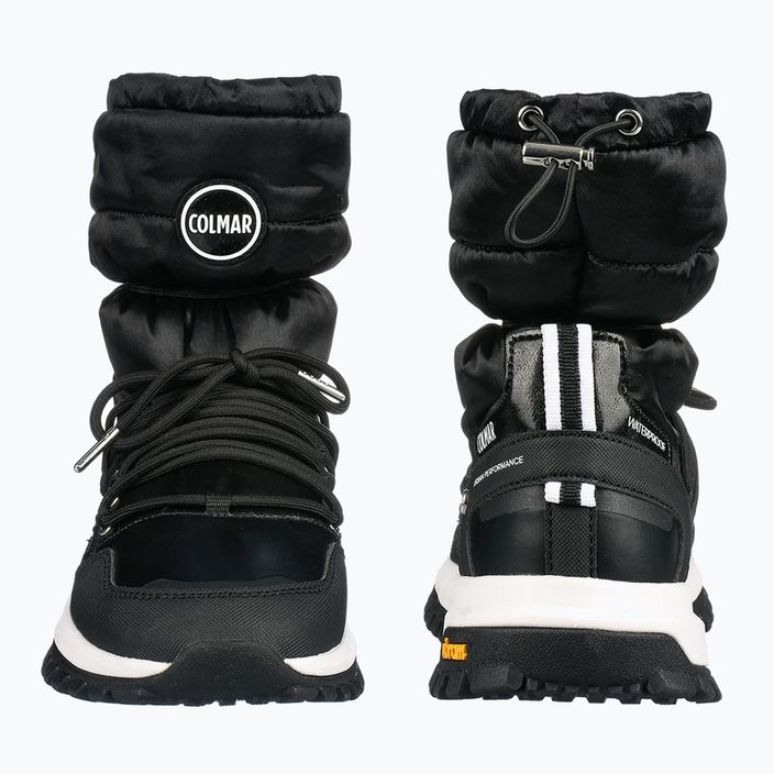 Γυναικείες μαύρες μπότες χιονιού Colmar Warmer Plain 10