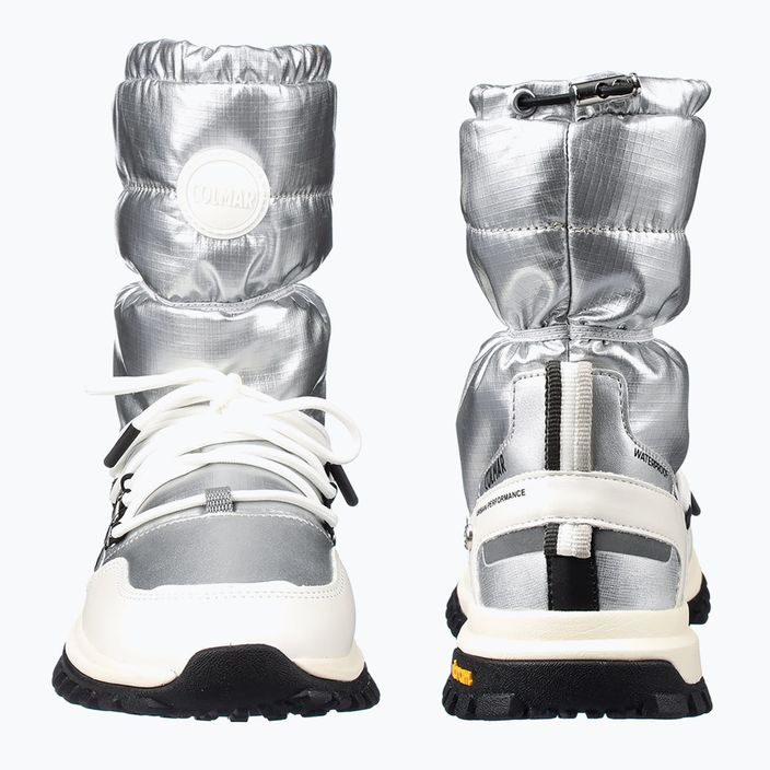Γυναικείες μπότες χιονιού Colmar Warmer Freeze silver/white 10