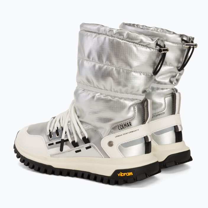 Γυναικείες μπότες χιονιού Colmar Warmer Freeze silver/white 3