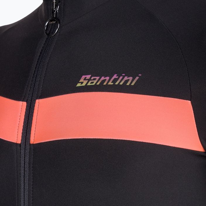Ανδρικό μπουφάν ποδηλασίας Santini Adapt μαύρο 1W216075ADAPTNE 4