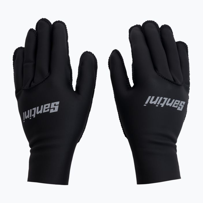 Santini Vega Xtreme γάντια ποδηλασίας μαύρα 1W593WINVEGAXNE 3